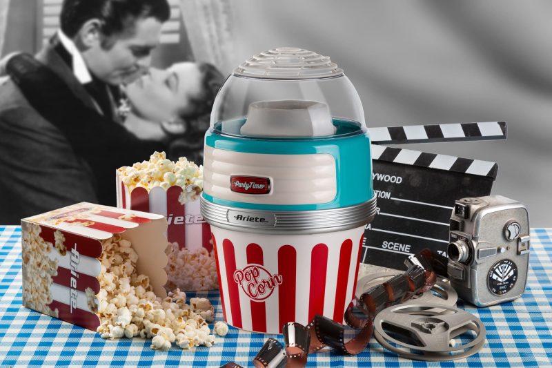 Аппарат для приготовления попкорна Ariete Party Time Popcorn Popper XL 2957/01 (Бирюзовый)