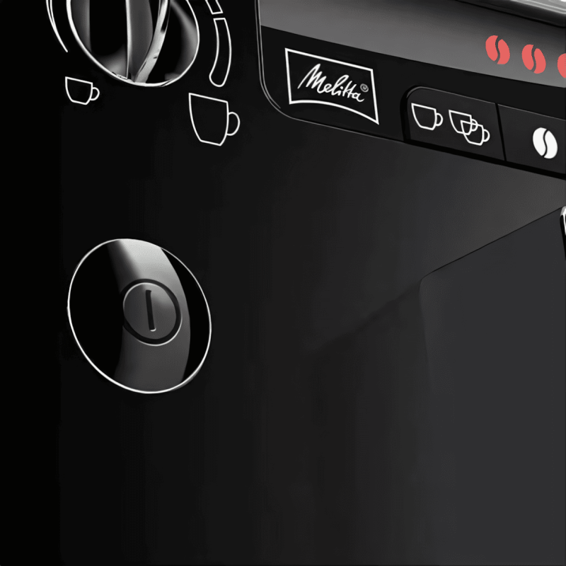 Кофемашина Melitta Caffeo Solo & Perfect Milk E 957-304 Pure Black