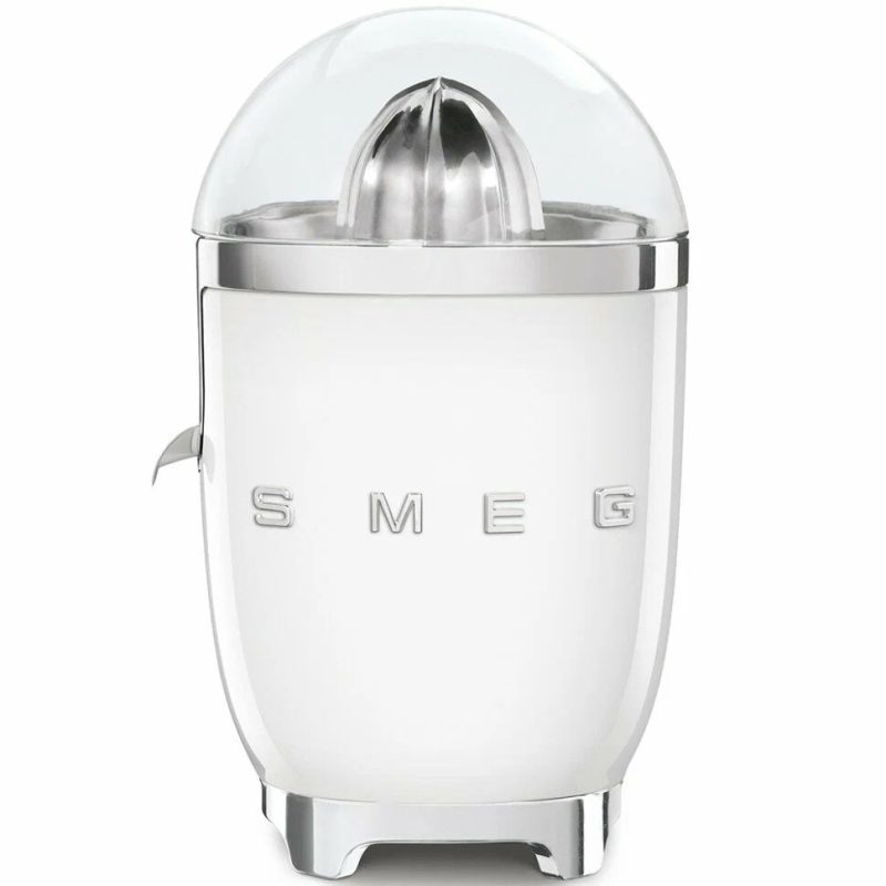 Соковыжималка Smeg CJF11WHEU белый для цитрусовых, нержавеющая сталь, 1 л