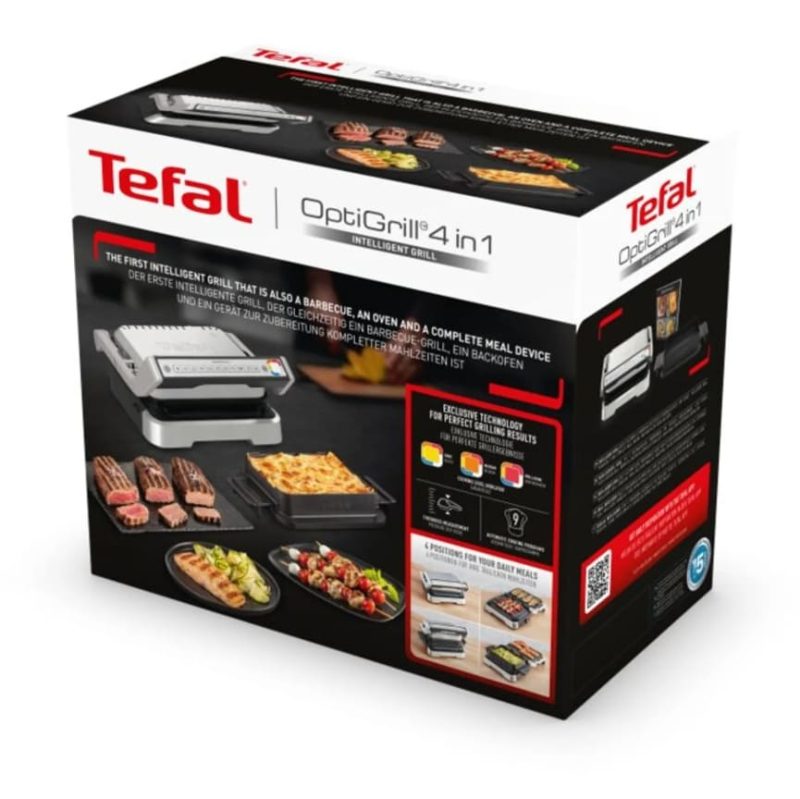 Умный электрогриль Tefal Optigrill 4 in 1 GC774D30