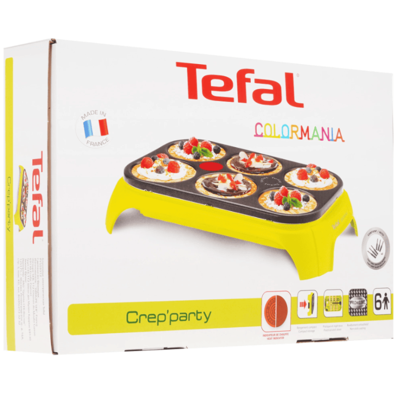 Электрическая блинница Tefal Crep'Party Compact PY559312