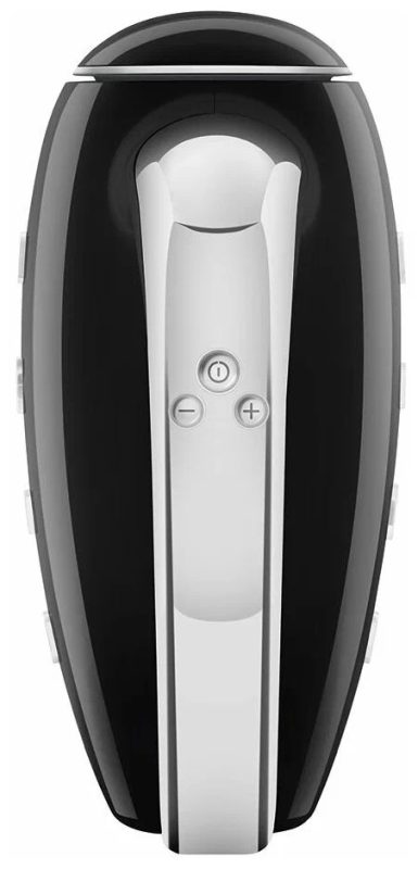 Миксер ручной электрический SMEG HMF01BLEU / мощность 250 Вт / 9 скоростей вращения / черный