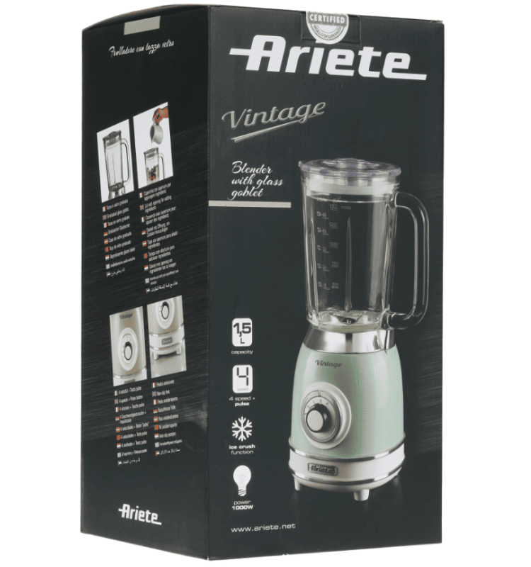 Стационарный блендер Ariete Vintage 583/04 (Зеленый)