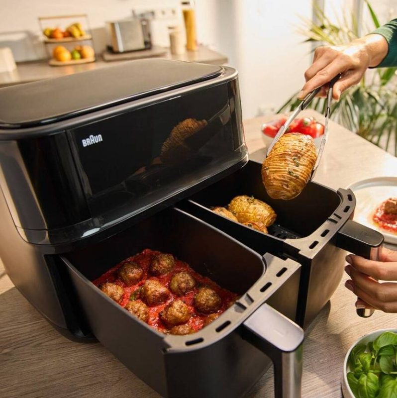 Аэрогриль Braun TwinCook 3 TD3030IBK