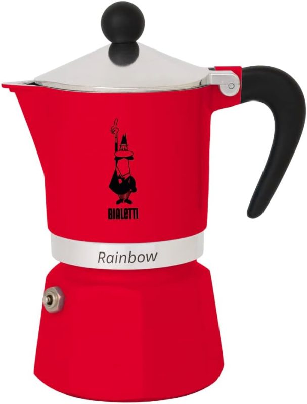 Гейзерная кофеварка Bialetti Rainbow на 1 чашку 4961