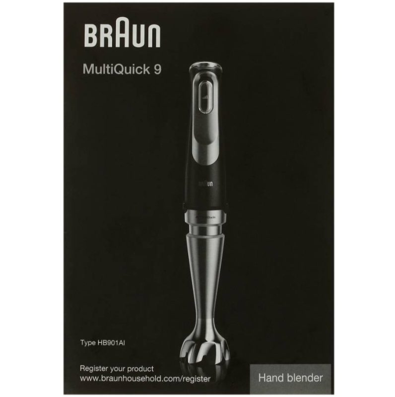 Погружной блендер Braun Multiquick 9 MQ9138XI