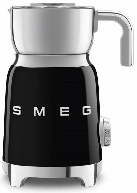 Вспениватель молока Smeg MFF11BLEU, цвет черный, объем 600 мл