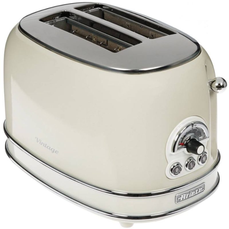Тостер Ariete Vintage 155/03 с щипцами (бежевый)