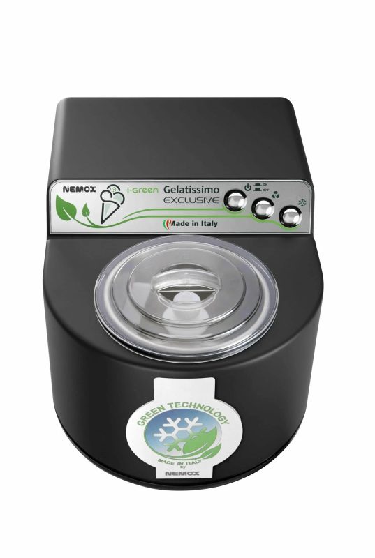 Бытовая компрессорная мороженица NEMOX, серия I-green GELATISSIMO Exclusive BLACK(черная)