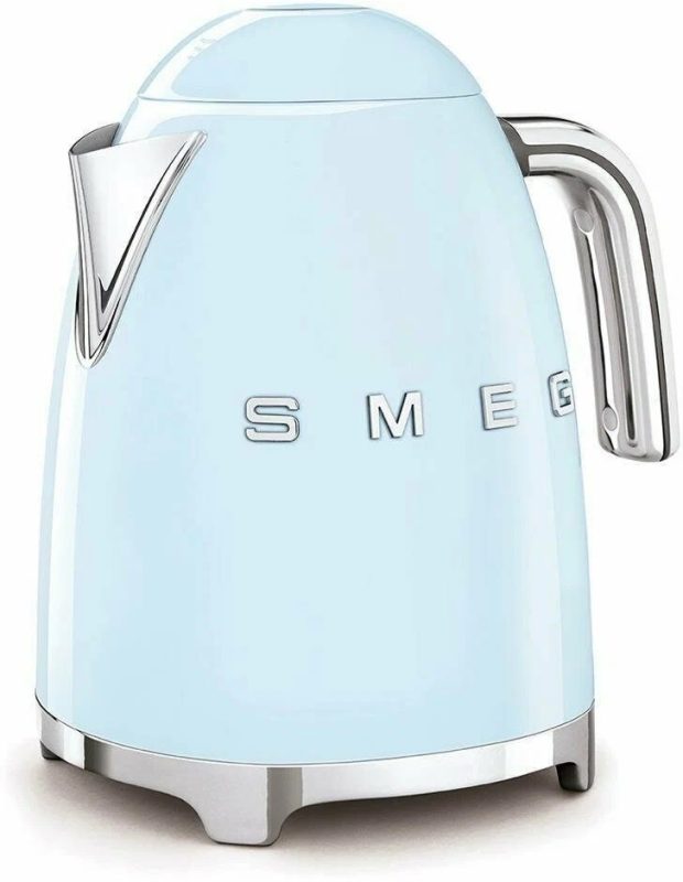 Чайник электрический 1,7 л Smeg 50's Style KLF03PBEU голубой