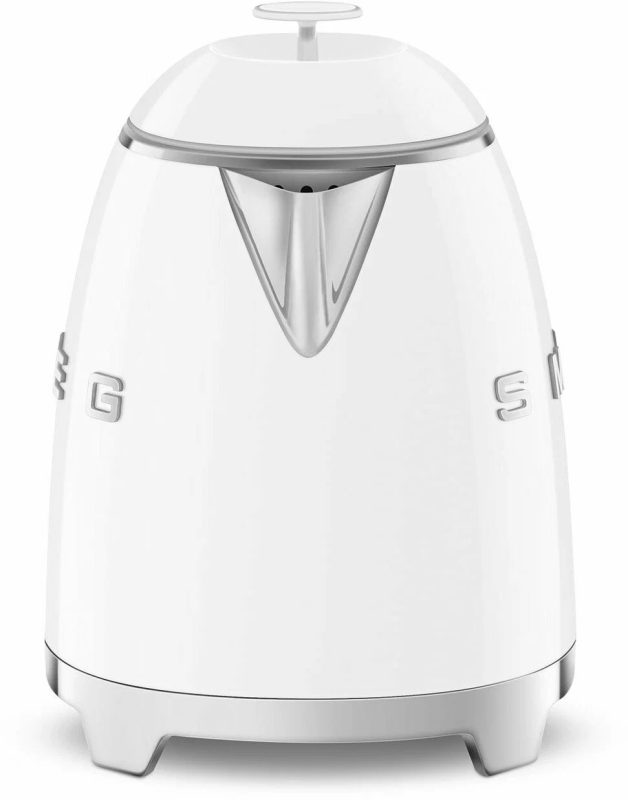 Электрический чайник Smeg Global KLF05WHEU, ретро-дизайн, мощность 1400Вт, 0,8л