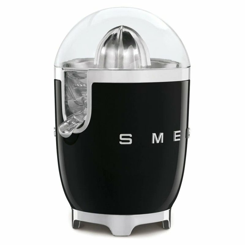 Соковыжималка Smeg CJF11BLEU черный для цитрусовых, нержавеющая сталь, 1 л