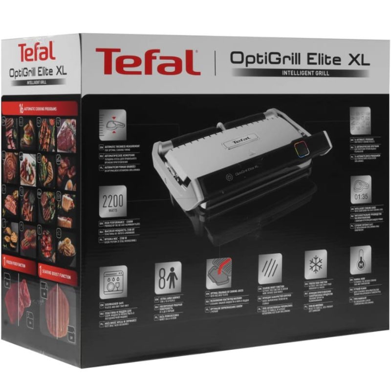 Гриль Tefal Optigrill Elite XL GC760D30