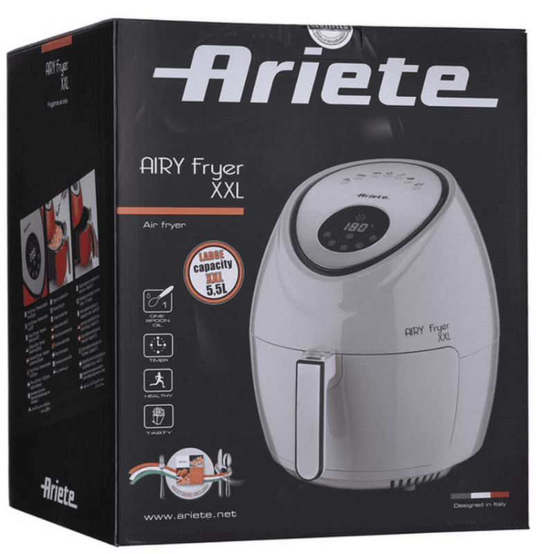 Аэрофритюрница Ariete 4618/03 Air Fryer XXL (Белый)