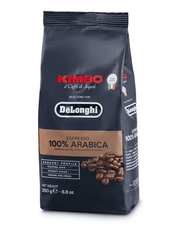 Кофе в зернах De'Longhi Kimbo 100% Arabica DLSC612 (250 г.)