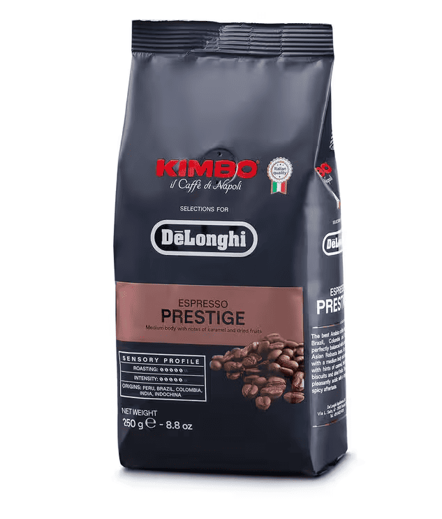 Кофе в зернах De'Longhi Kimbo Prestige DLSC614 (250 гр.)