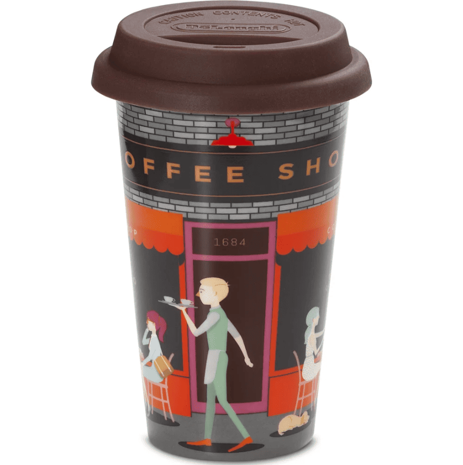 Термокружка De'Longhi Coffee Shop DLSC066 (300 мл)