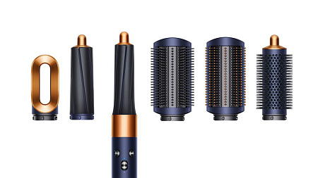 Стайлер Dyson Airwrap Complete HS01 для разных типов волос, синий/медный