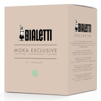 Гейзерная кофеварка Bialetti Moka Express Exclusive Green 9058, 6 чашек