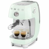 Кофеварка рожковая Smeg Macchina da Caffe Espresso Manuale 50's Style Verde pastello Lucido ECF03PGEU