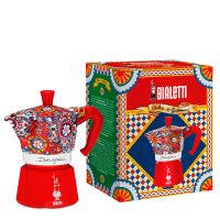 Гейзерная кофеварка Bialetti Moka Express 5329 Dolce&Gabbana Carretto Siciliano
