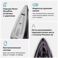 Паровой утюг Braun TexStyle 9 SI9661VI