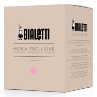 Гейзерная кофеварка Bialetti Moka Express Exclusive Pink 9063, 3 чашки
