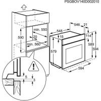 Электрический духовой шкаф Electrolux EZB 3400 AOX