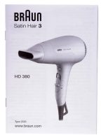 Фен Braun Satin Hair 3 PowerPerfection HD380