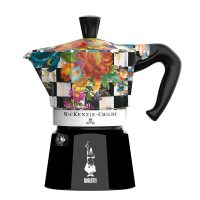 Гейзерная кофеварка Bialetti Moka Express MacKenzie-Childs 5347, 3 чаш