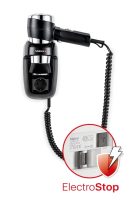 Настенный фен Valera Action Protect 1600 Socket Black (542.06/044.03)