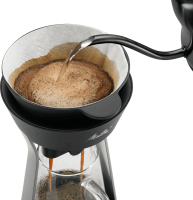 Кофейник для ручного заваривания Melitta AMANO Black-Silver
