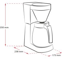 Капельная кофеварка Melitta Easy Therm 1023-06