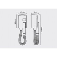 Настенный фен Valera Hotello BLDC (832.11/T) white 58321101
