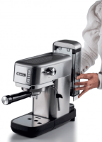 Рожковая кофеварка Ariete 1380/10 Perfetto Slim Metal