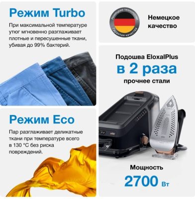 Парогенератор Braun CareStyle 7 Pro IS7286BK
