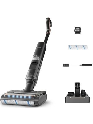 Моющий пылесос вертикальный беспроводной Tefal X-Clean 7 GF5736F4, с влажной и сухой уборкой, самоочисткой, подсветкой зоны уборки