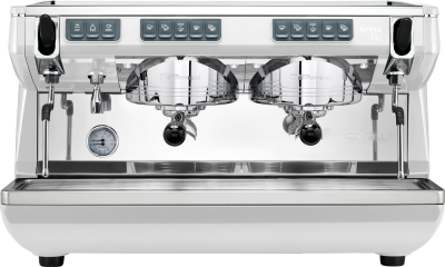 Nuova Simonelli Appia Life 2Gr V 220V white+economizer+high groups Рожковая кофемашина