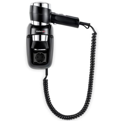 Настенный фен Valera Action Protect 1600 Socket Black (542.06/044.03)
