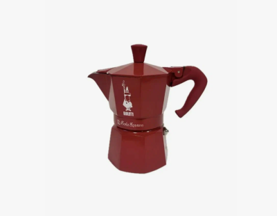 Гейзерная кофеварка Bialetti Joyful Memories MOKA EXPRESS 3 TZ Red (0005394)