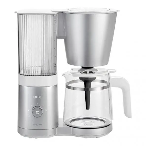 Кофемашина с фильтром Zwilling Enfinigy, 1,25 л, серебристо-белая 53103-300-0