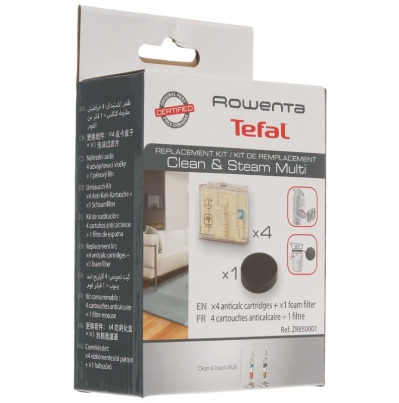 Набор аксессуаров Tefal ZR850001 (фильтр + 4 картриджа от накипи)