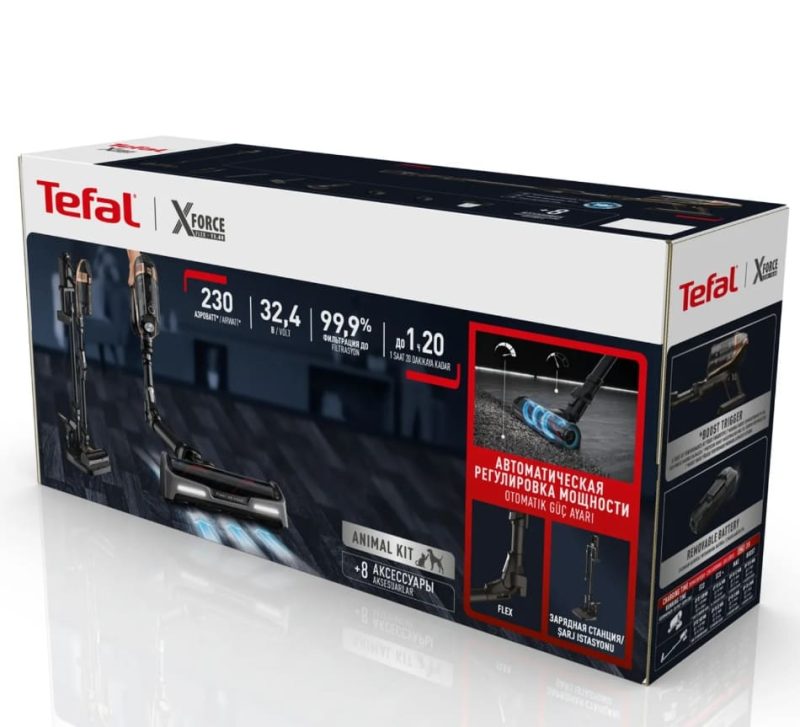 Беспроводной пылесос Tefal X-Force Flex 15.60 Pro TY99F1WO