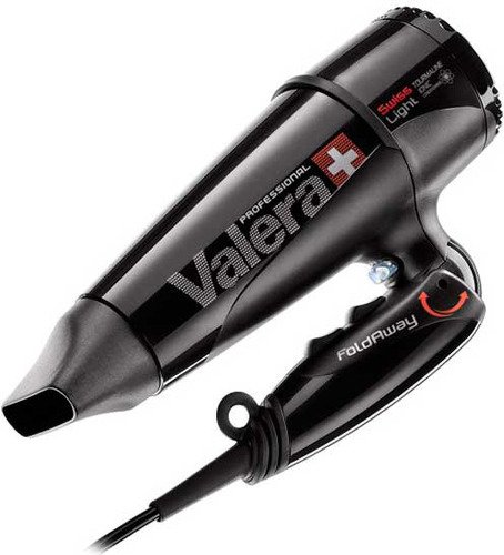 Фен VALERA Swiss Light 5400 Fold-Away Ionic SL 5400 T черный 55605003