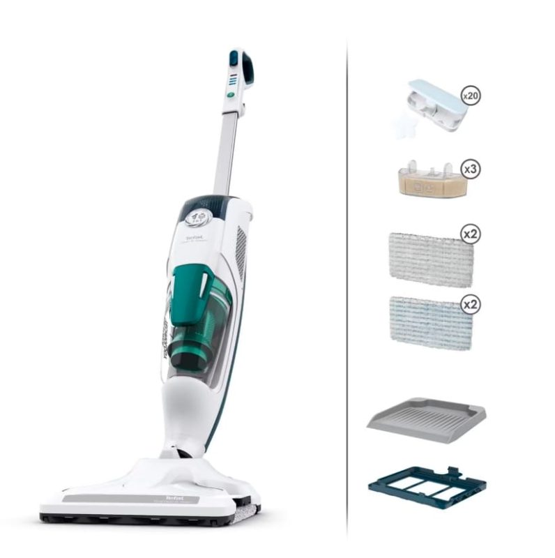 Паровой пылесос Tefal Clean & Steam Revolution VP7777WH