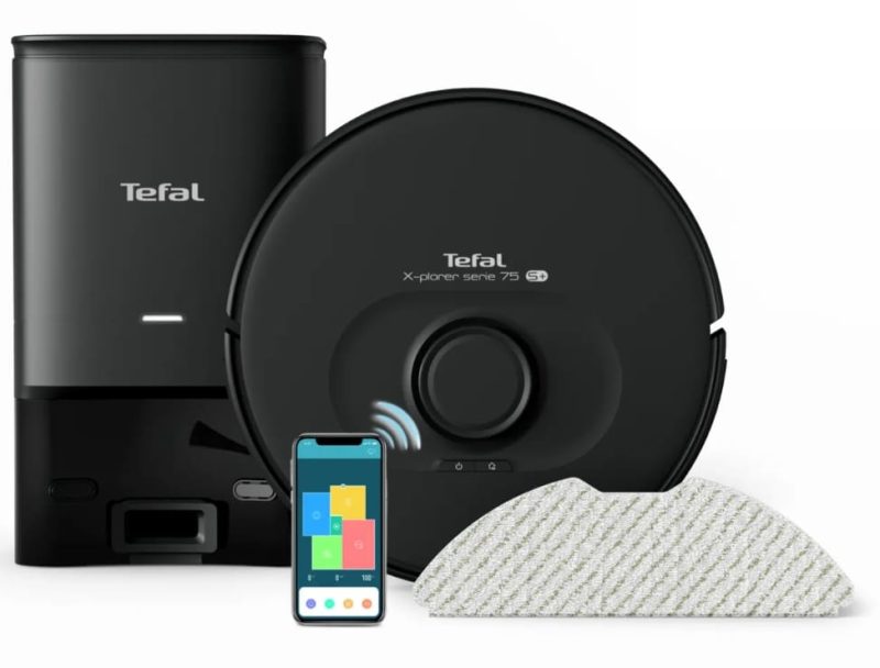 Робот-пылесос Tefal X-plorer Serie 75 S+ RG8595WH