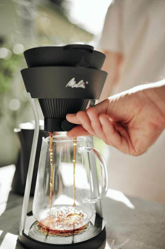 Кофейник для ручного заваривания Melitta AMANO Black-Silver