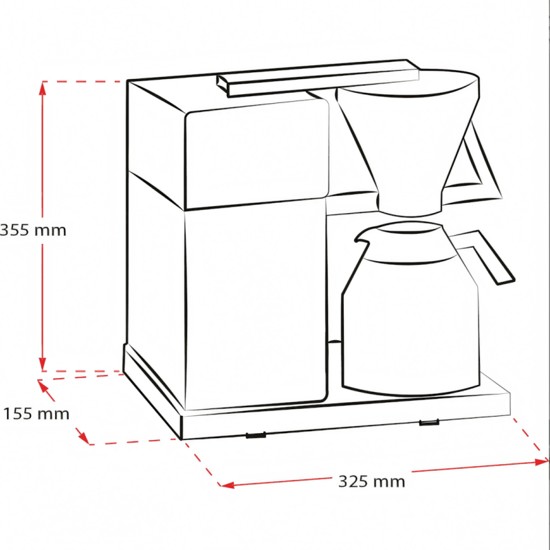 Капельная кофеварка Melitta Aroma Signature Therm DeLuxe 1007-07