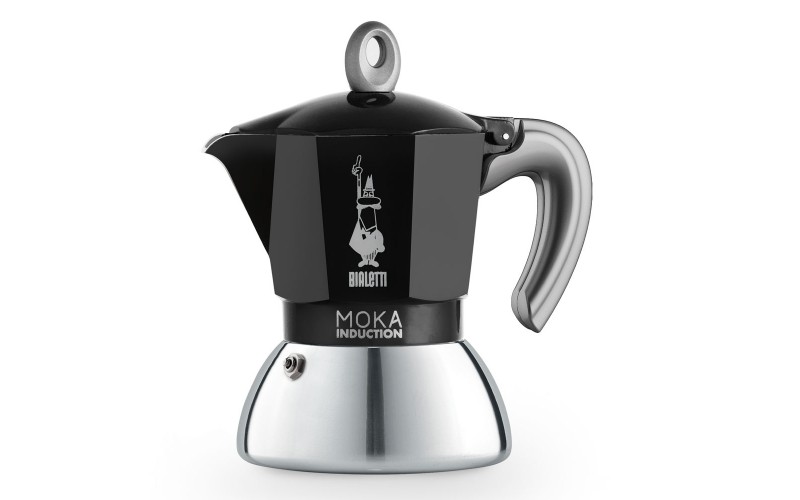 Гейзерная кофеварка Bialetti Moka Induction NERA на 2 порции 6932