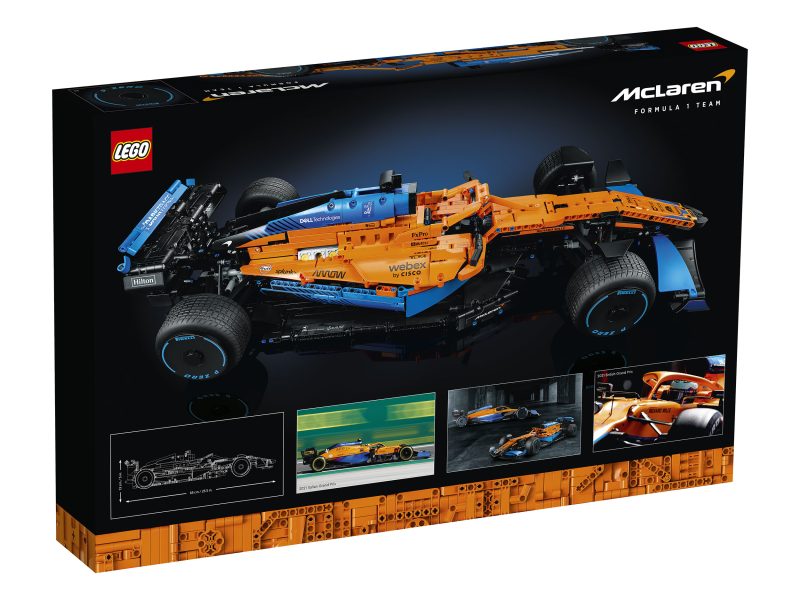 Конструктор LEGO Technic 42141 Гоночный автомобиль McLaren Formula 1